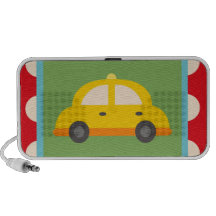 Cute Car Transportation Theme Baby Kids Gifts Portable Speaker