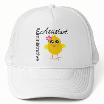 Cute Career Chick Administrative Assistant Trucker Hat