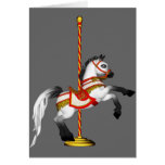 Cute Carousel Horse 1med cards