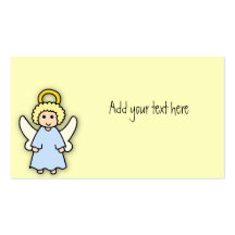 Cute Cartoon Angel Business Cards