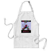 Cute cartoon animals on motorcycle aprons