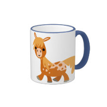 Cute Cartoon Appaloosa Pony Mug