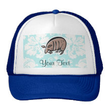 Cute Cartoon Armadillo Trucker Hat