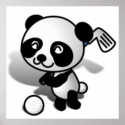 Cartoon Baby Panda