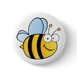 Cute Cartoon Bee buttons