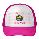Cute Cartoon Bomb Mesh Hat