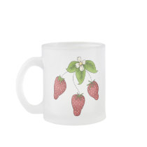 Cute Cartoon Bunch of Fruit Strawberries Design Coffee Mug