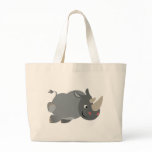 Cute Cartoon Charging Rhino Bag