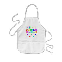 Cute Cartoon Clip Art Rainbow Princess Tiara Aprons