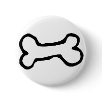 Cute Cartoon Dog Bone