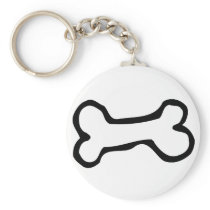 Cute Cartoon Dog Bone