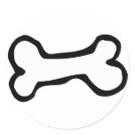 Cute Cartoon Dog Bone stickers