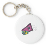 cute cartoon dragonfly design keychains