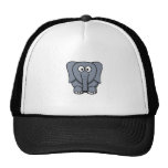 Cute Cartoon Elephant Clipart Trucker Hat
