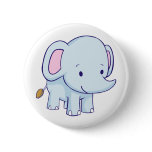 Cute Cartoon Elephant Shirts buttons