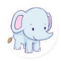 Cute Cartoon Elephant Shirts stickers