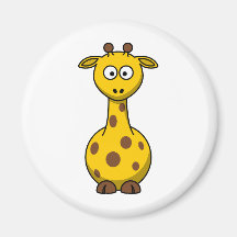Cute Cartoon Giraffe Refrigerator Magnets