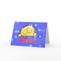 Cute Cartoon Kitty Hello cards