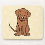 Cute Cartoon Labrador Mousepad