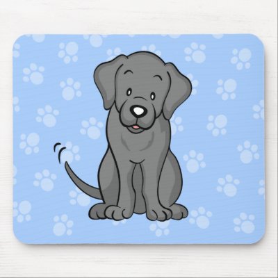 Cute Cartoon Designs on Cute Cartoon Labrador Mousepad   Zazzle Co Uk