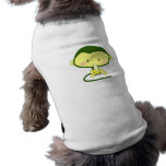 Cute Cartoon Monkey Eating A Banana Dog T-shirt