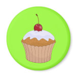 Cute Cartoon Muffin CupCake magnets