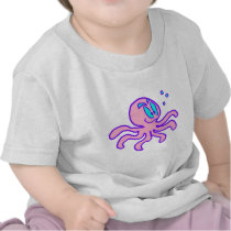 Cute Cartoon Octopus Aquatic Animal Funny