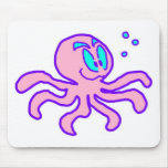 Cute Cartoon Octopus Aquatic Animal Funny mousepads