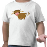 Cute Cartoon Ox  children T-shirt
