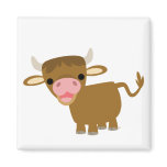 Cute Cartoon Ox magnet