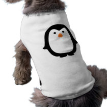 Cute Cartoon Penguin Dog Tee Shirt