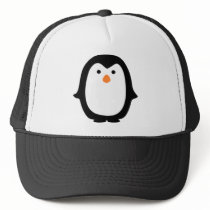 Cute Cartoon Penguin Trucker Hat