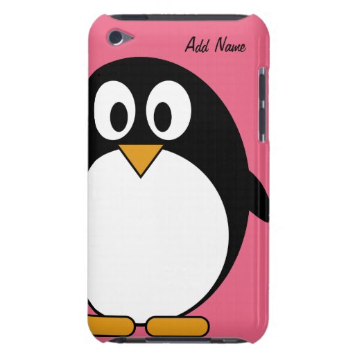 Cute Cartoon Penguin - ipod touch Barely There iPod Cover