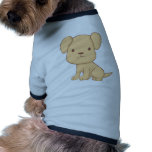 Cute Cartoon Puppy Shirts pet clothing
