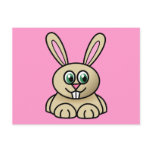 Cute Cartoon Rabbit postcards