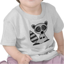 Cute Cartoon Racoon