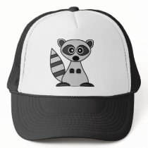 Cute Cartoon Racoon