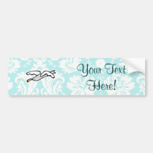 Cute Cartoon Seagull Bumper Stickers