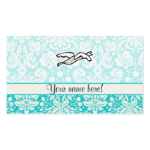 Cute Cartoon Seagull Business Card Template