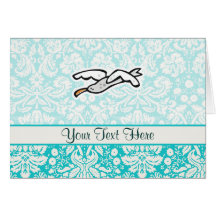 Cute Cartoon Seagull Card