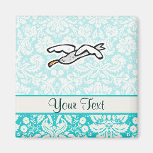 Cute Cartoon Seagull Magnets