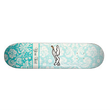 Cute Cartoon Seagull Skate Decks