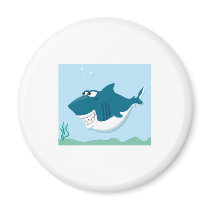cute cartoon shark magnet