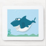 cute cartoon shark mousepads