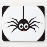 Cute cartoon spider mousepad