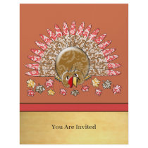 Cute Cartoon Thanksgiving Turkey