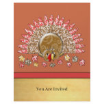 Cute Cartoon Thanksgiving Turkey flyers