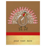 Cute Cartoon Turkey Business Flyer