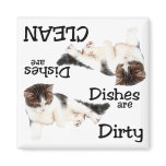 Cute Cat Dishwasher Magnet