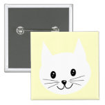 Cute Cat Face. Pins